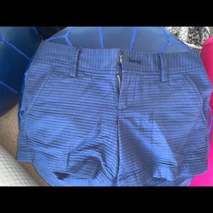 lulu pulitzer navy blue bermuda shorts